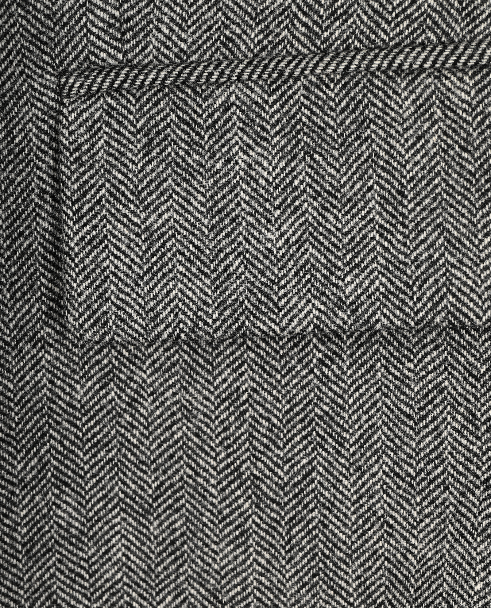 Stella McCartney Herringbone Long Gilet, &pound;110, Clothing, Grey, Wool, Other view