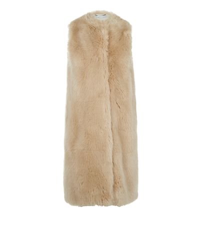 Stella McCartney Fur Free Fur Gilet, front view