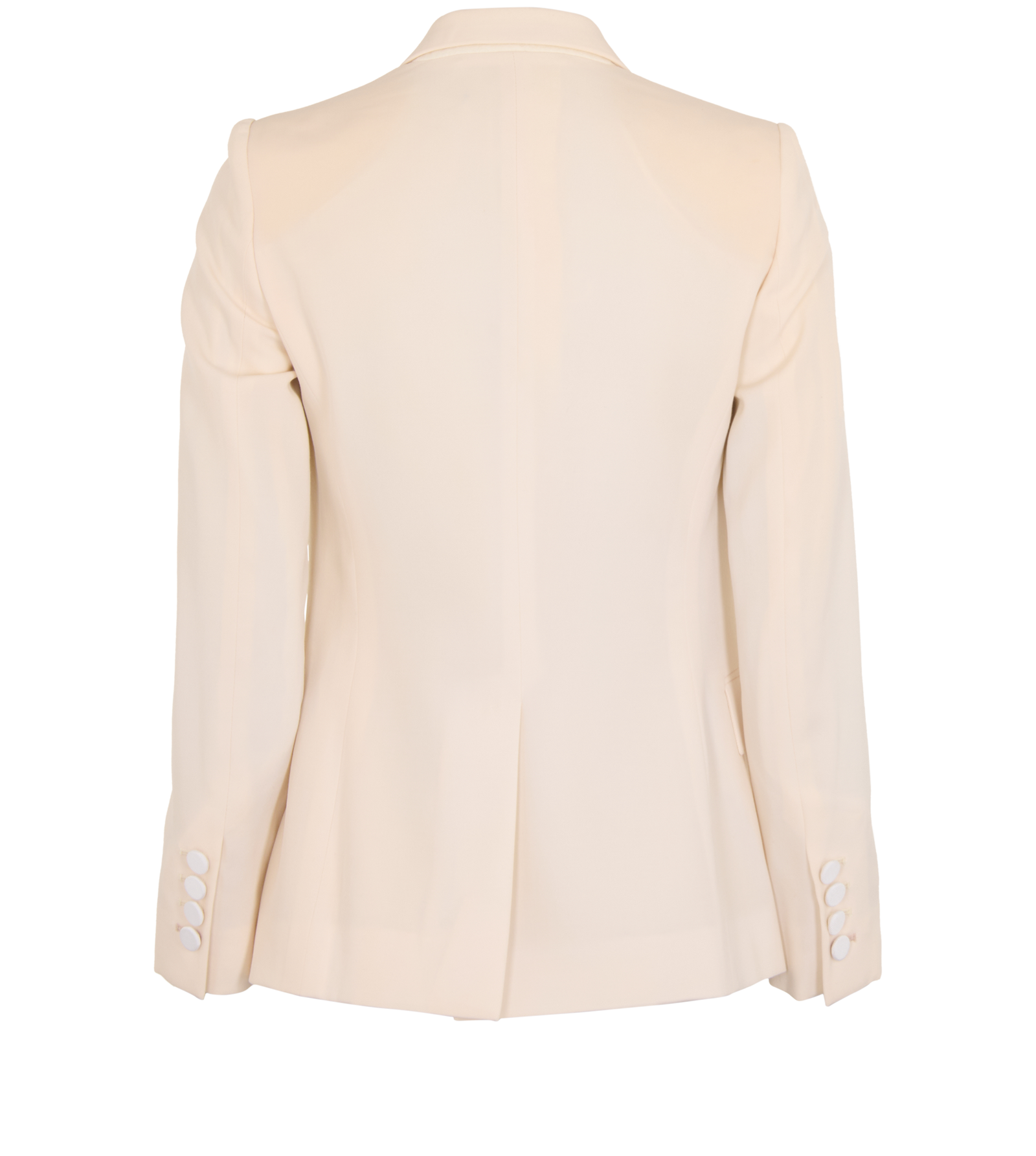 Stella McCartney Single Breasted Blazer, &pound;150, Clothing, Cream, Wool, Back view