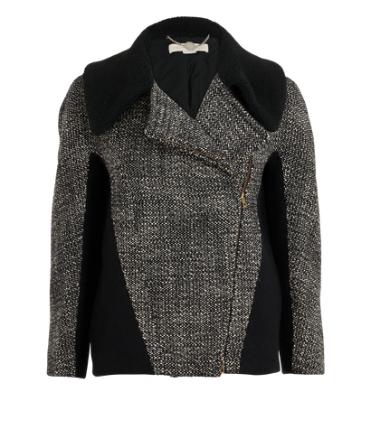 Stella McCartney Tweed Jacket, &pound;220, Clothing, Black, Wool, Front view