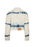 Stella McCartney Tie Dye Crop Denim Jacket, back view