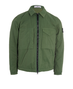 Stone Island Pocket Detail Jacket, Mens, Nylon, Green, Sz S, 2*