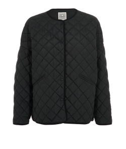 Toteme Quilted Shell Jacket, Polyester, Black, M, 3*