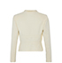 Valentino Unlined Cropped Belted Jacket, back view