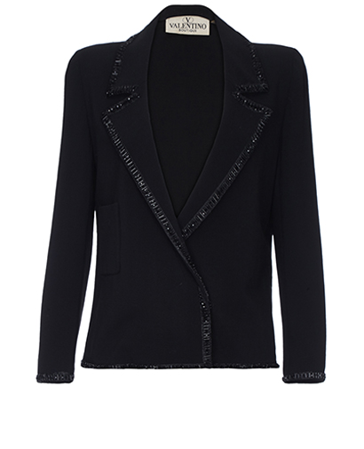 Valentino Beaded Trim Jacket, front view