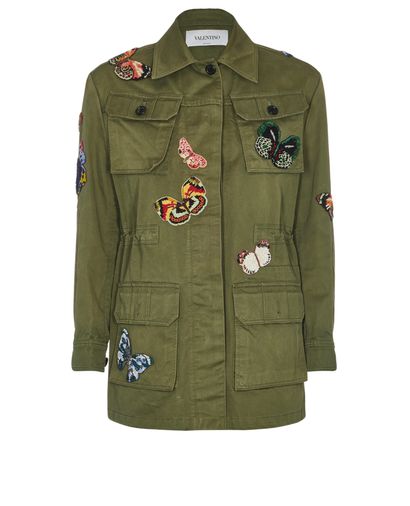 Valentino Butterfly Applique Jacket, front view