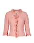 Valentino Frilled Trim Jacket, front view