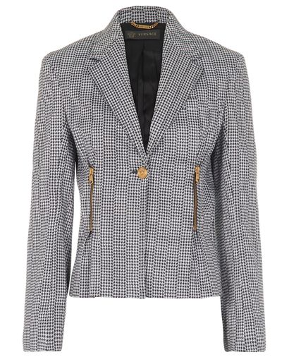 Versace Houndstooth Jacket, front view
