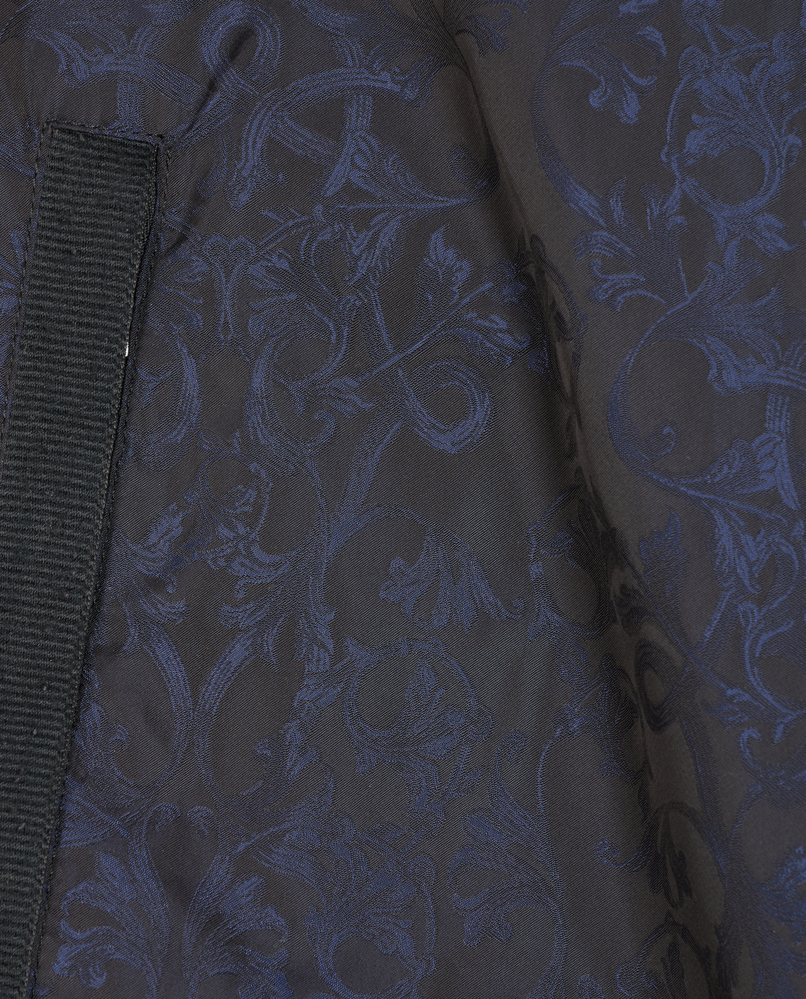 Versace Barocco Windbreaker, &pound;395, Clothing, Black/Navy, Polyester Mix, Other view