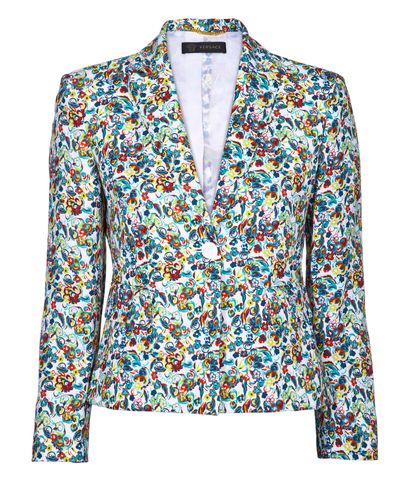 Versace Floral Jacket, front view