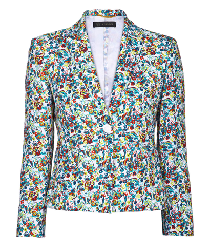Versace Floral Jacket, front view