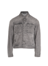 Versace Medusa Button Denim Jacket, front view