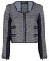 Victoria Beckham Zipped Knit Jacket, front view
