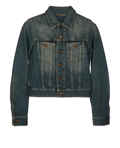Saint Laurent Denim Jacket, £220, Clothing, Blue, Denim, Front view