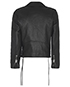 Saint Laurent Leather Biker Jacket, back view