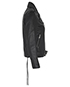 Saint Laurent Leather Biker Jacket, side view