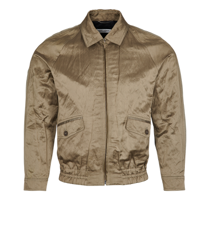 Saint Laurent Satin Jacket, front view