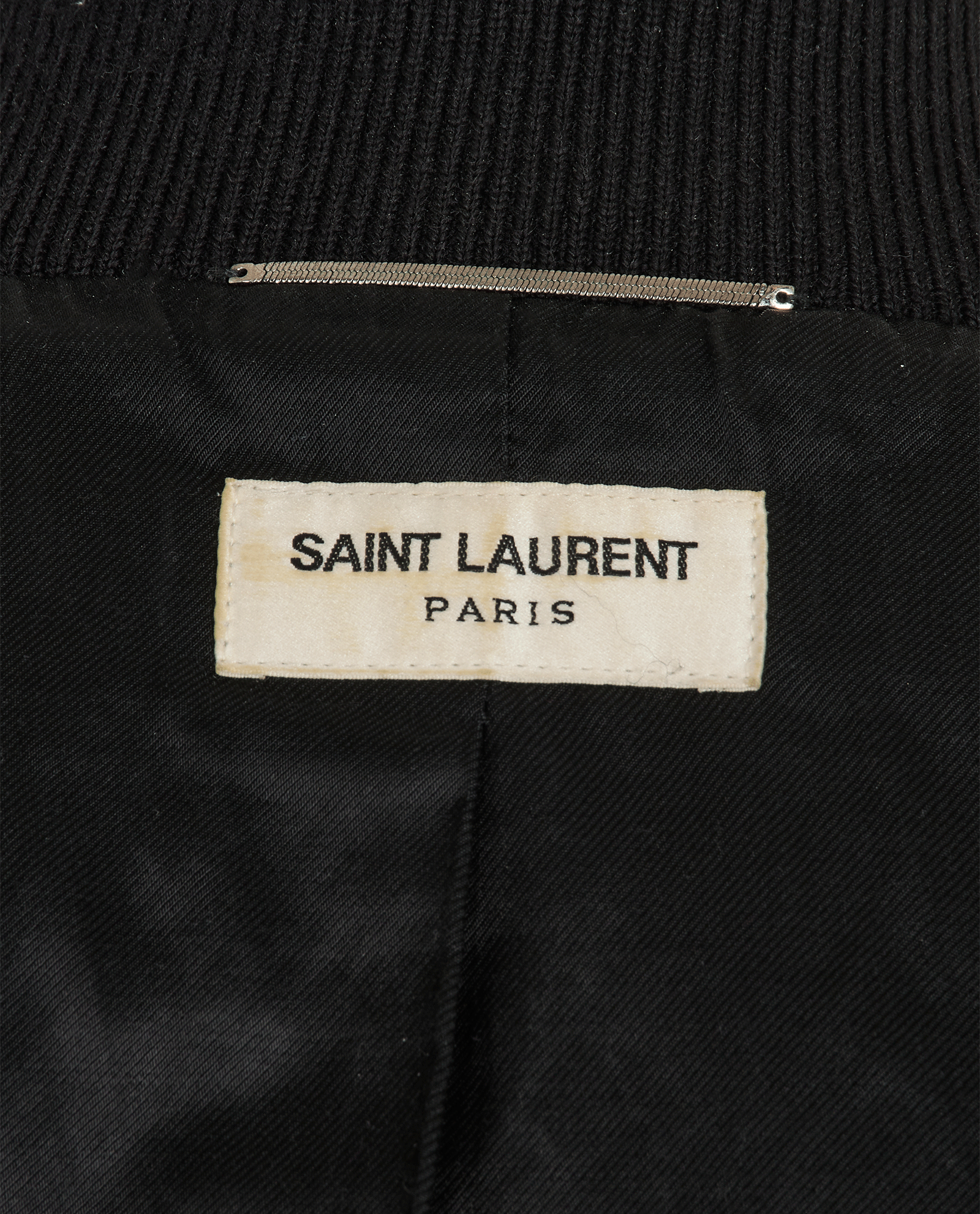 Saint Laurent Bomber Jacket, &pound;650, Clothing, Black, Wool, Other view