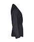 Yves Saint Laurent Black Blazer, side view