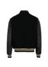 Saint Laurent Houndstooth Bomber, &pound;495, Clothing, Black/White, Leather/Wool, Back view