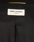 Saint Laurent Double Breasted Blazer Jacket, &pound;420, Clothing, Black, Wool, Other view