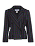 YSL Vintage Double Breasted Blazer, front view