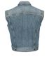 Saint Laurent Studded Denim Waistcoat, back view