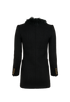 Saint Laurent  Faux Fur Collar Blazer, &pound;375, Clothing, Black, Wool, Back view