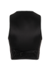 Saint Laurent Waistcoat, &pound;110, Clothing, Black, Wool, Back view