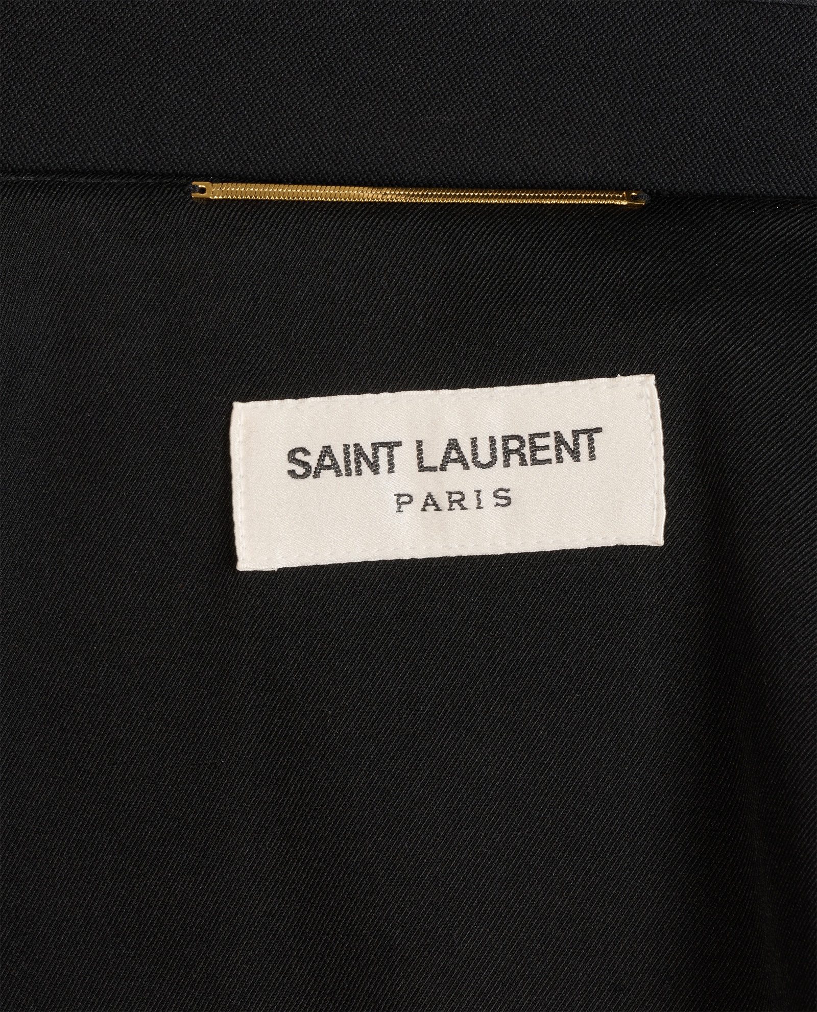 Saint Laurent Waistcoat, &pound;110, Clothing, Black, Wool, Other view