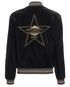 Saint Laurent Velvet Bomber Jacket, back view
