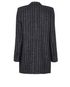 Saint Laurent Long Blazer, back view