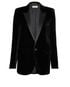 Saint Laurent Velvet Blazer, front view