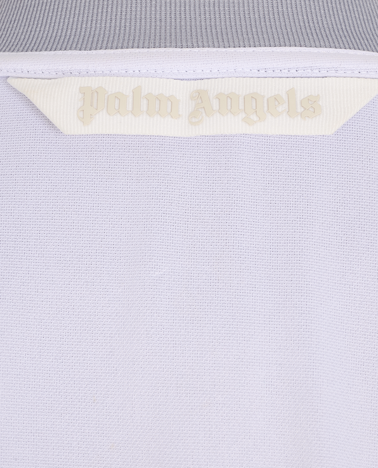 Palm Angels Zip Up Track Jacket, &pound;140, Clothing, Black/Silver/White, Polyester (Polymer), Other view