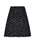 Chanel 2006 Tweed Skirt, front view
