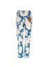 Burberry Seamill Slim Jeans, &pound;220, Clothing, Blue/White, Cotton, Back view