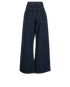Chloe Stromboli Wide Leg Jeans, &pound;250, Clothing, Blue, Cotton, Back view