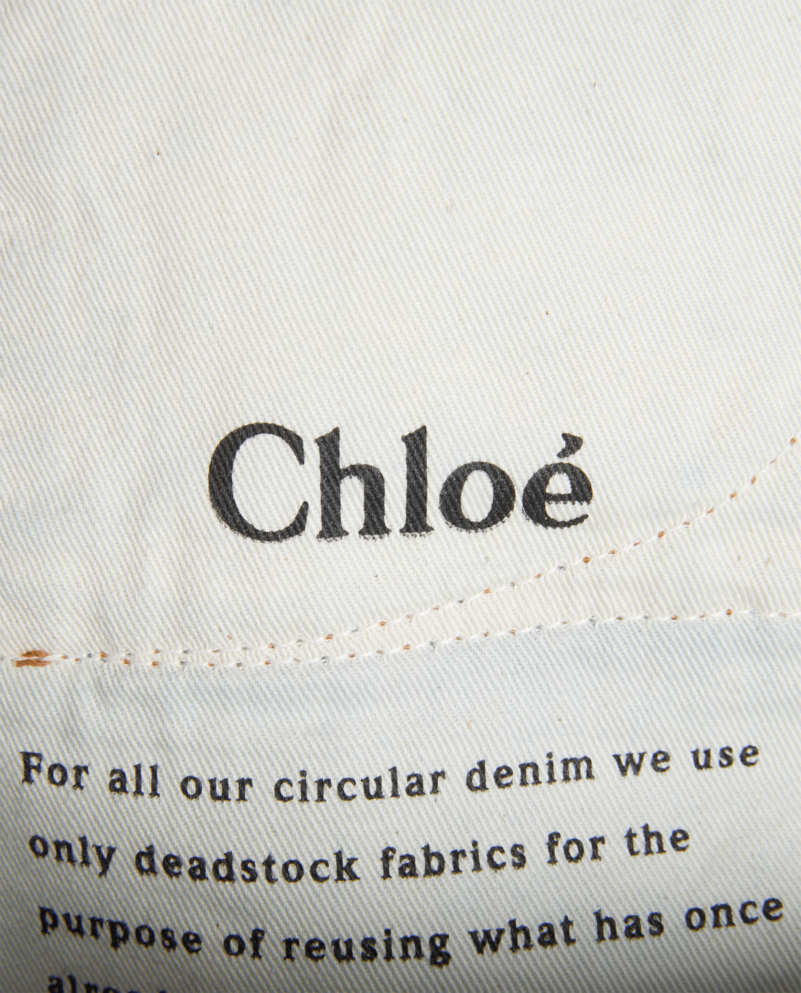 Chloe Stromboli Wide Leg Jeans, &pound;250, Clothing, Blue, Cotton, Other view