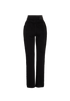 Alexander McQueen Raw-Trim Jeans, &pound;140, Clothing, Black, Cotton, Back view