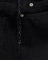 Alexander McQueen Raw-Trim Jeans, &pound;140, Clothing, Black, Cotton, Other view