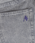 The Attico Effie Jeans, &pound;220, Clothing, Grey, Cotton, Other view