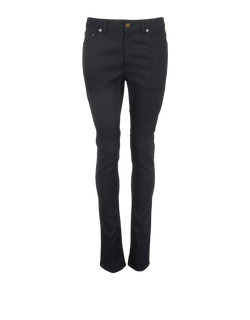 Saint Laurent Skinny Jeans, Denim, Black, Sz XS, 2*