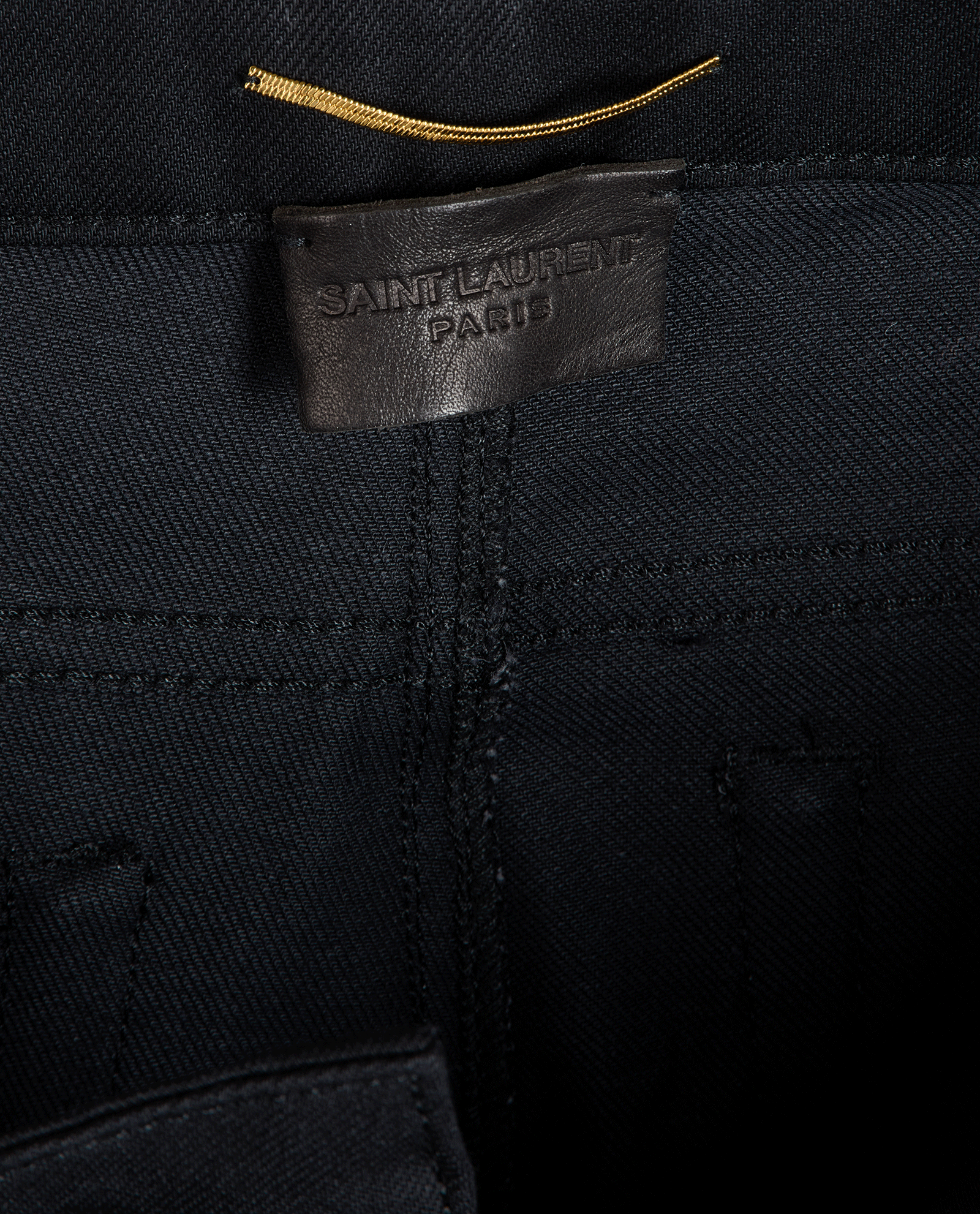 Saint Laurent Skinny Jeans, &pound;110, Clothing, Black, Denim, Other view