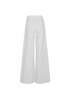 Celine Wide Leg Jeans, &pound;140, Clothing, White, Cotton, Back view