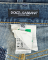 Dolce & Gabbana Embroidery Straight Leg Jeans, &pound;110, Clothing, Blue, Denim, Other view