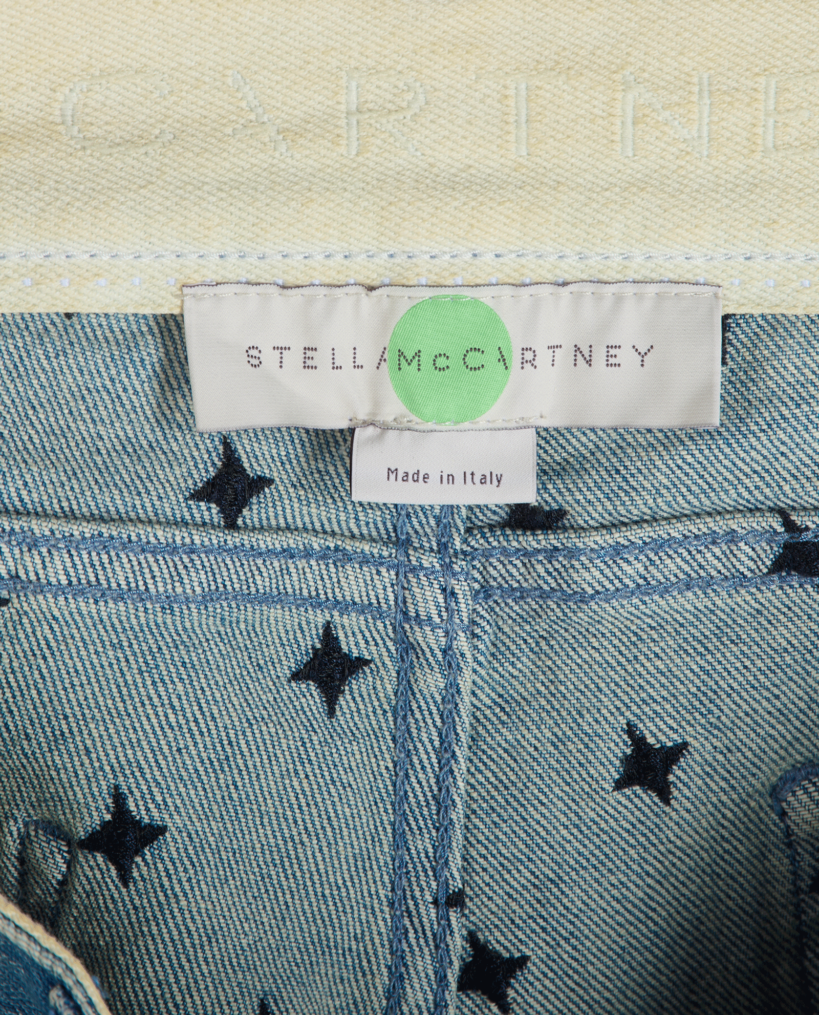 Stella McCartney Stars Skinny Boyfriend Jeans, &pound;160, Clothing, Blue, Cotton, Other view