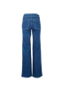 Acne High Waisted Jeans, &pound;180, Clothing, Blue, Cotton, Back view