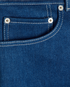 Acne High Waisted Jeans, &pound;180, Clothing, Blue, Cotton, Other view