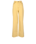 Ganni Magny Jeans, £90, Clothing, Yellow, Cotton, Front view