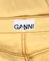 Ganni Magny Jeans, £90, Clothing, Yellow, Cotton, Other view